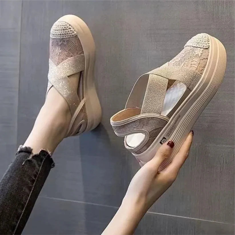 Fashion Garterized Shoes