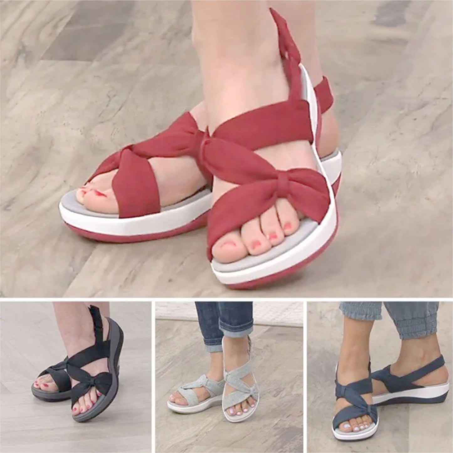 Step into Comfort and Style with Women's Orthopedic Sandals"