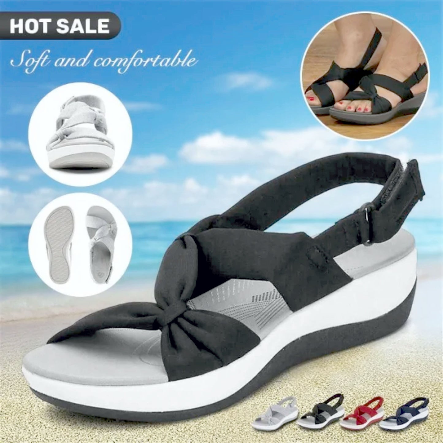 Step into Comfort and Style with Women's Orthopedic Sandals"